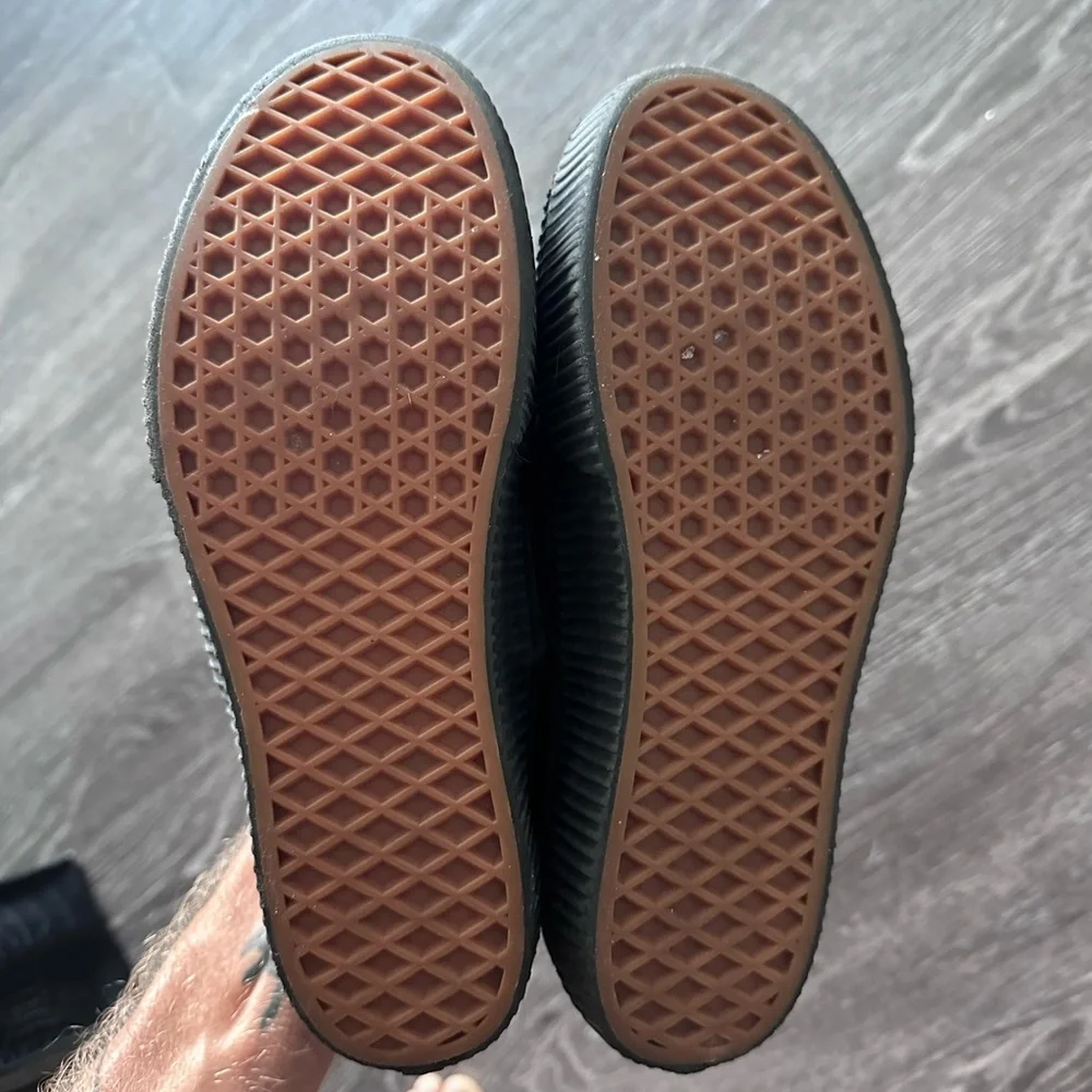 Vans Authentic Platform Black Mono Shoes - Picture 5 of 5